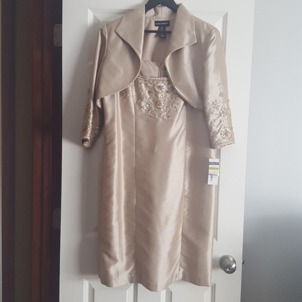 Champagne Color Dress